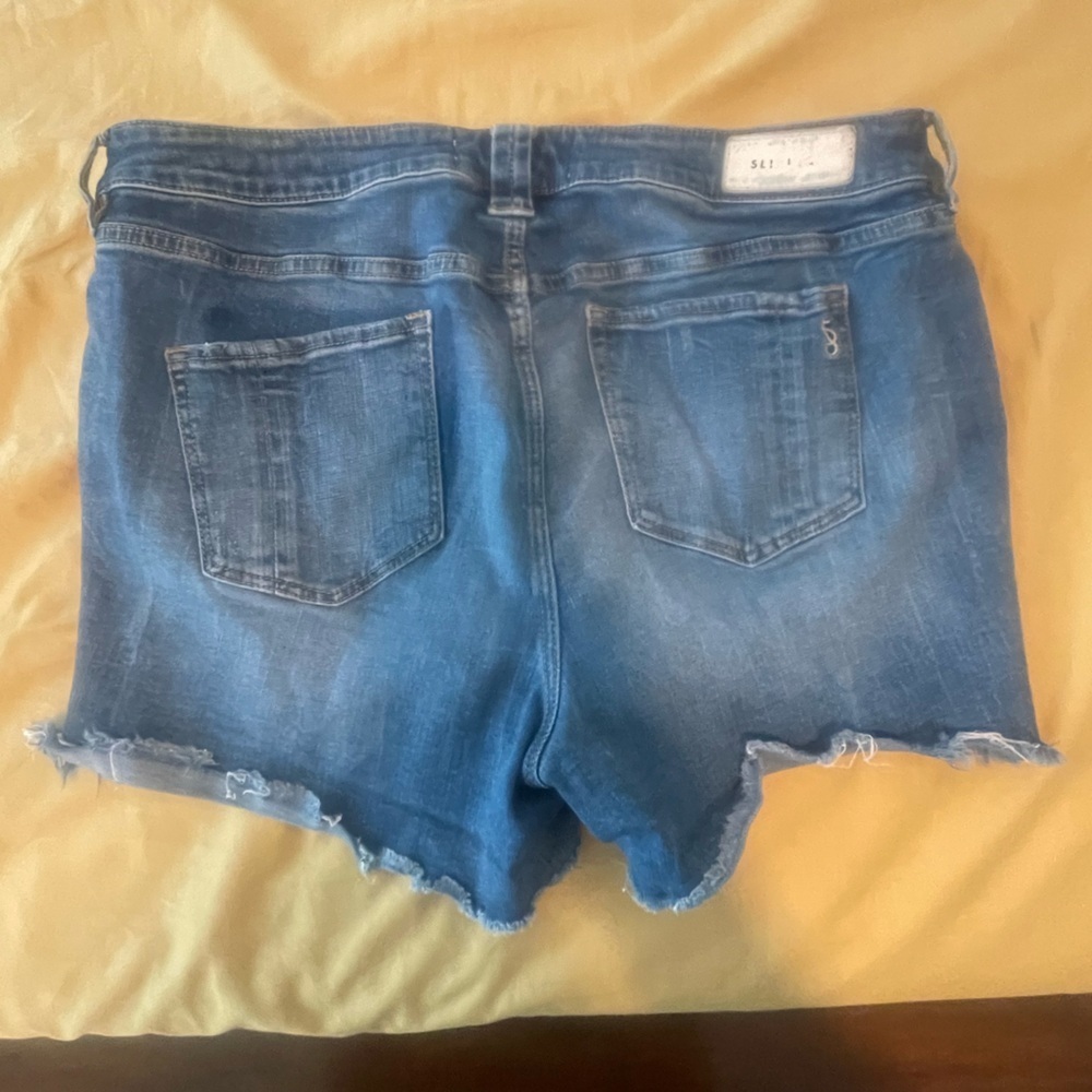 Slink brand Denim blue jean Women's Shorts - Picture 4 of 5